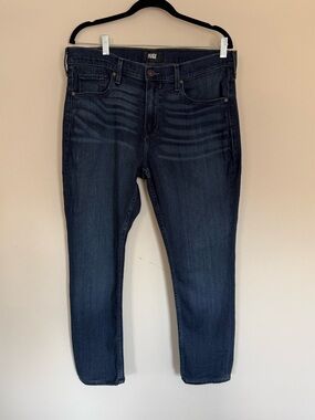 PAIGE Stretch Slim Lennox Medium Wash Denim Blue Jeans Mens Sz 34